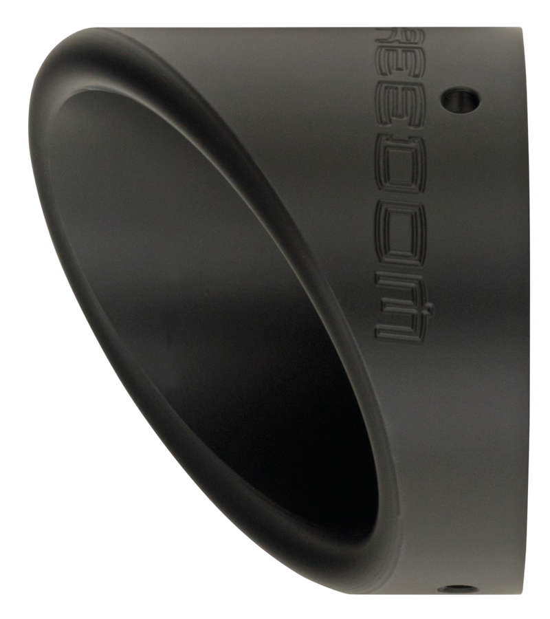 TURNOUT END CAP 4.5" PITCH BLACK