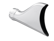 SHARKTAIL TIP CHROME 2.5" EA