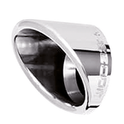 COMBAT SHORTY END CAP 4.5" CHROME