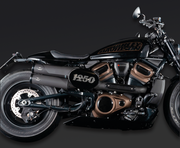 MCJ Adj. Exhaust Black RH1250S21-Up