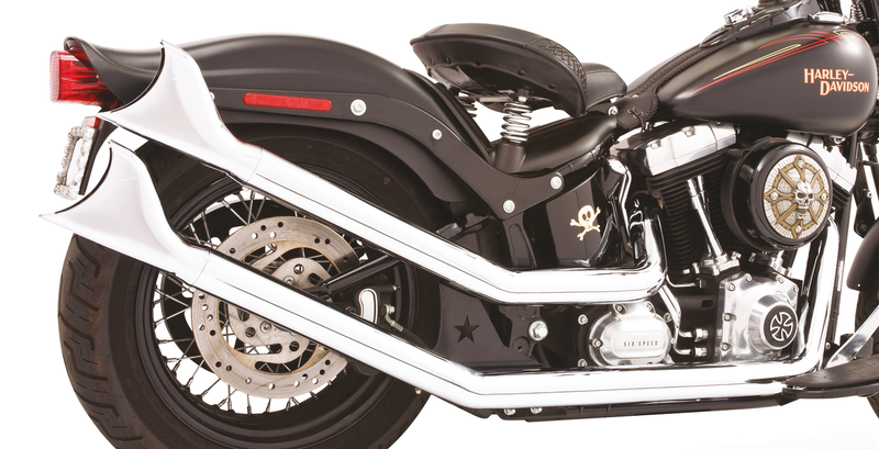 UPSWEPT W/SHARKTAILS CHROME F*ST86-17