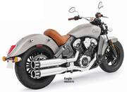 Freedom Eagle mufflers chr/blk ISC15-24