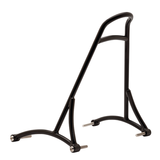 Burly low black sissybar XL04-up