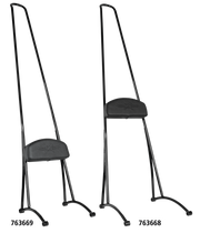 Burly Stupid Tall Sissy Bar Blk XL04-22