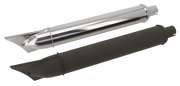 Muffler replica 1941-48 U/UL/EL/FL black