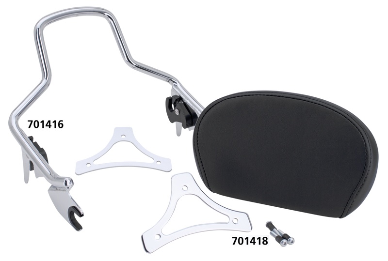 Short Passenger Back Pad Smooth