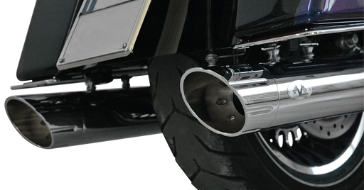 Banger Twin Chr Cap Set 100mm FLH/T04-17