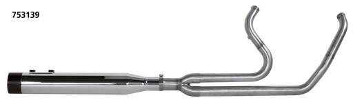 2Bros FLH/T17-up Chr w/ Polish Alu End C