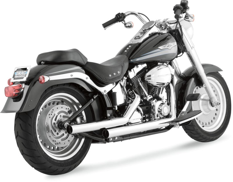 Vance & Hines Straightshots Exhaust System Chrome #17818