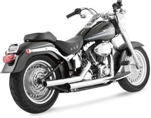 Vance & Hines Straightshots Exhaust System Chrome #17818