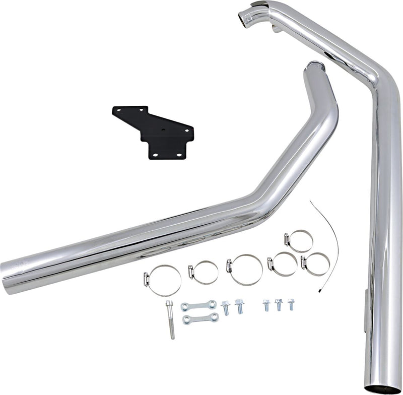 Vance & Hines Straightshots Exhaust System Chrome #17818