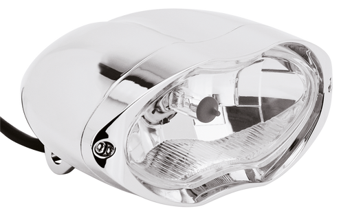 Zodiac Chrome Sunray headlight DOT 12V 55/6