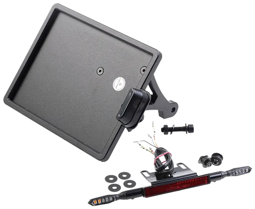 Cult-Werk License Frame Kit 3-1 Blk AT RH1250S21-U