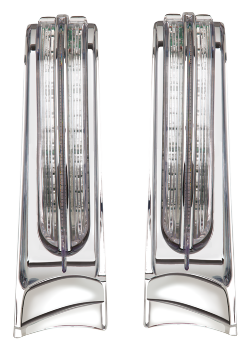 Ciro 3D Saddlebag Accent Light Chrome FLH/T14-UP