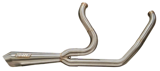 Cone Performance Exhaust Sweeper Brushed FLH/T95-06