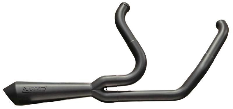 Cone Performance Exhaust Sweeper Black FLH/T17-Up
