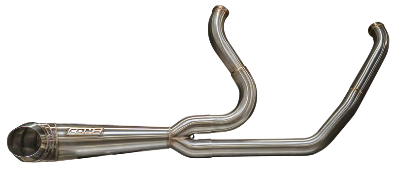 Cone Performance Exhaust Turnout Brushed FLH/T95-06