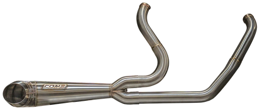 Cone Performance Exhaust Turnout Brushed FLH/T17-Up