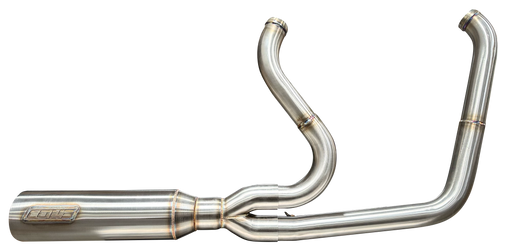 Cone Performance Exhaust Fast Eddie Short Brushed FLH/T17-Up