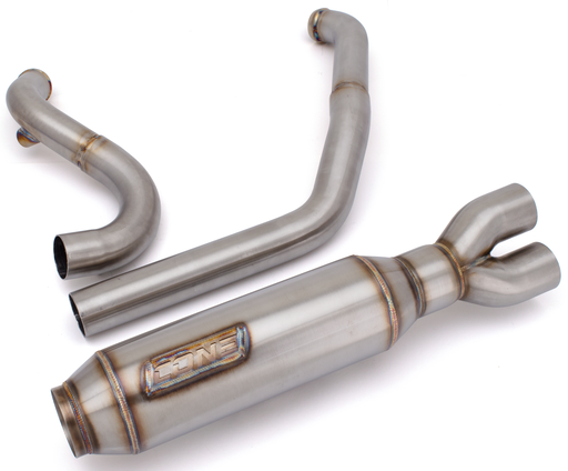 Cone Performance Exhaust Jesse Short Brushed FLH/T17-Up