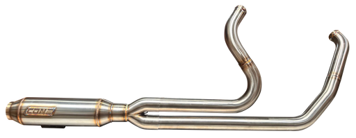 Cone Performance Exhaust Jesse Mid Brushed FLH/T17-Up
