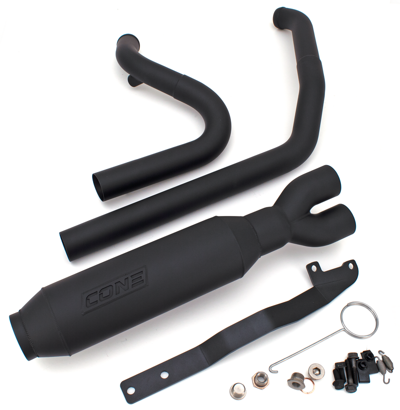 Cone Performance Exhaust Jesse Mid Black FLH/T17-Up