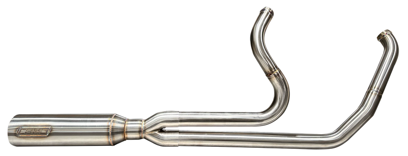 Cone Performance Exhaust Fast Eddie Full Brushed FLH/T17-Up
