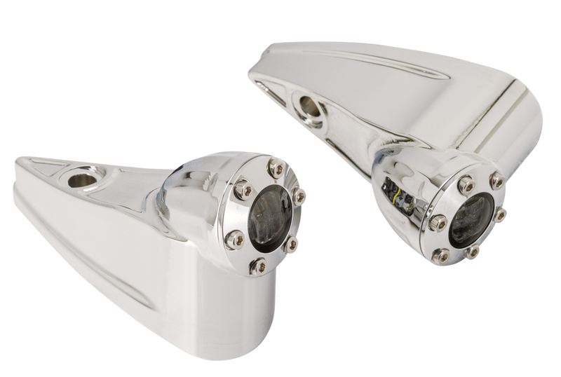 Vity's Design VITY front turnsignals FLTRX15-up Chrome