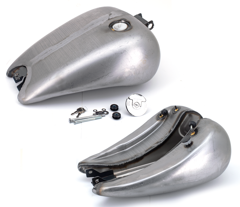 Zodiac 2"Str Dyna gastank sngle lock smooth