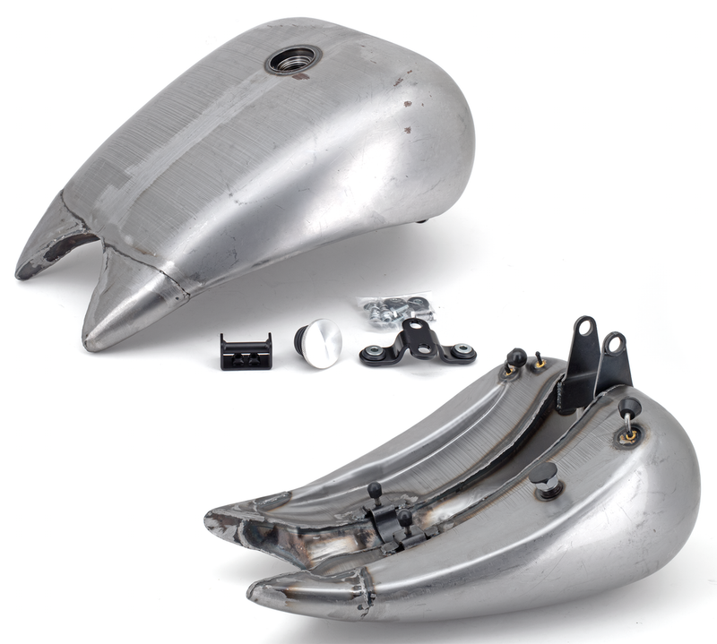 Zodiac 4" Str gastank Softail single popup