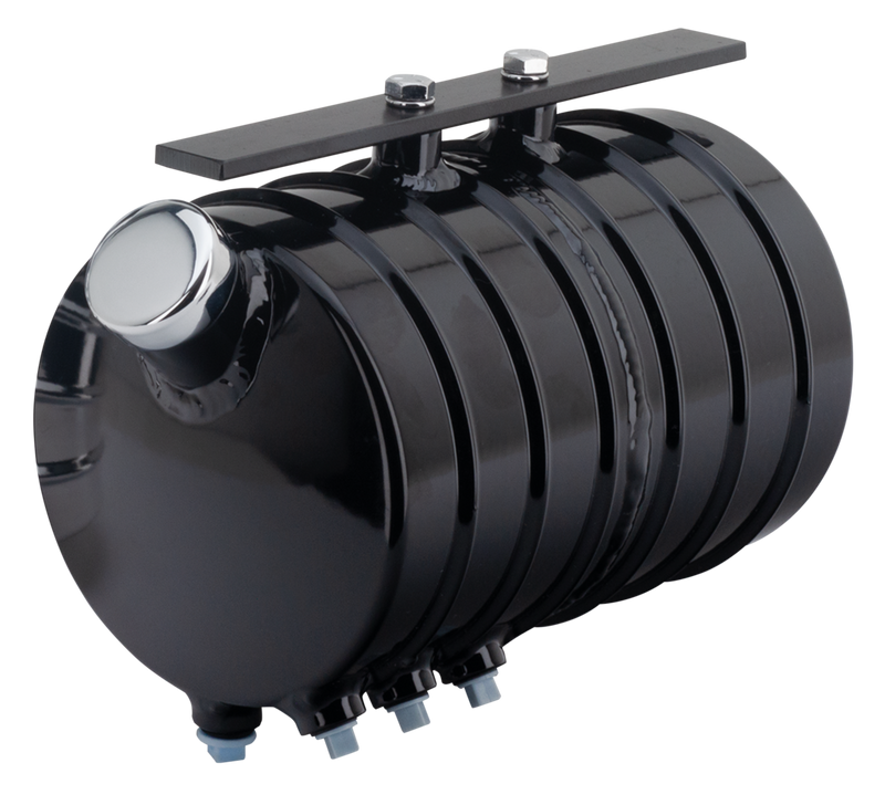 Zodiac Blk horizontal mount Beehive oiltank