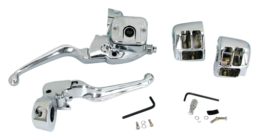 Zodiac H.bar controls chrome 9/16" 96-up