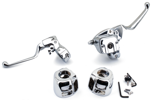 Zodiac H.bar controls chrome 11/16" 96-up
