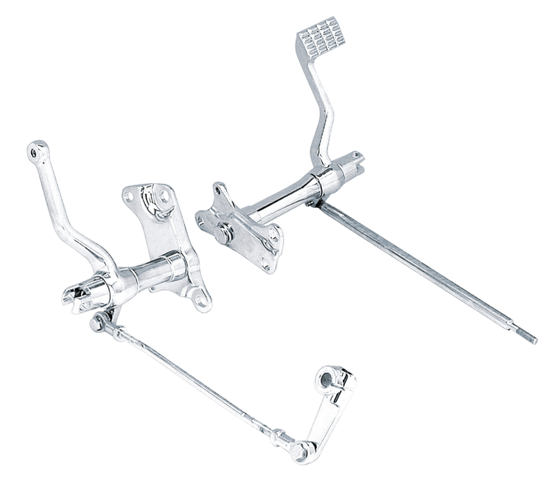 Zodiac Forward Control Kit Chrome XL86-03
