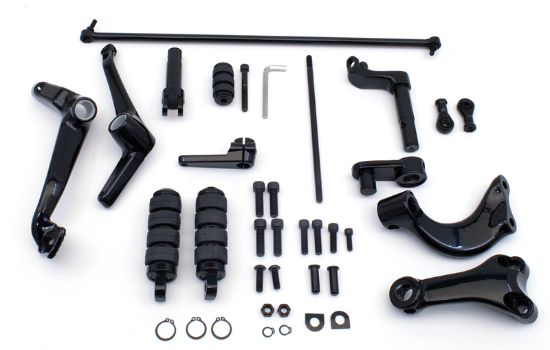 Zodiac Black forward control kit +2" XL04-1