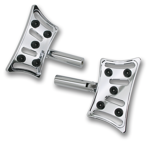 Zodiac Chrome Slasher pass. floorboard kit