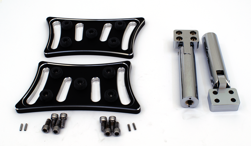 Zodiac Black Slasher pass. floorboard kit