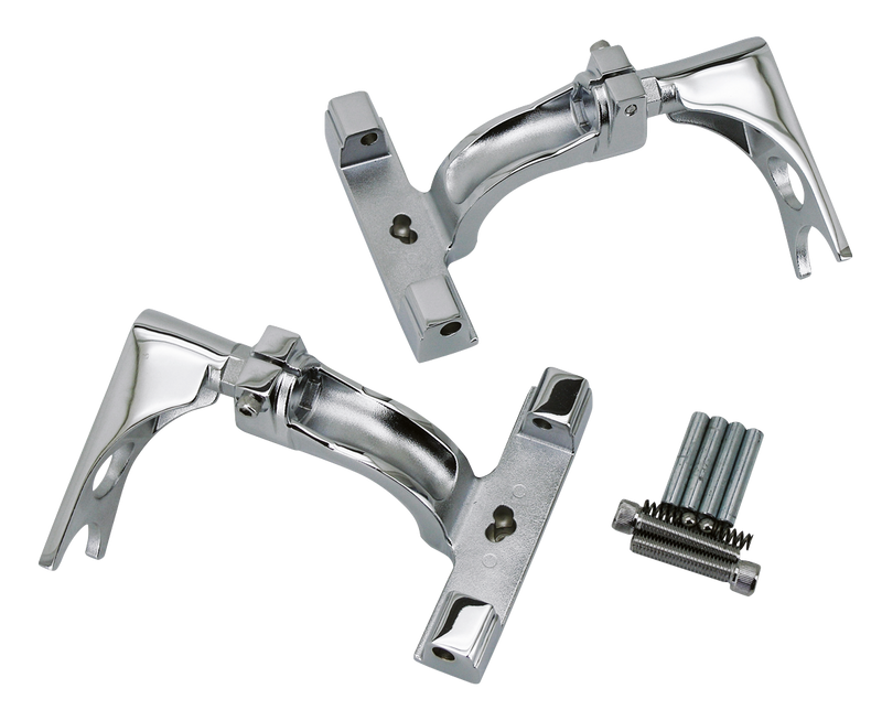 V-Twin Chrome passenger footboard mount kit