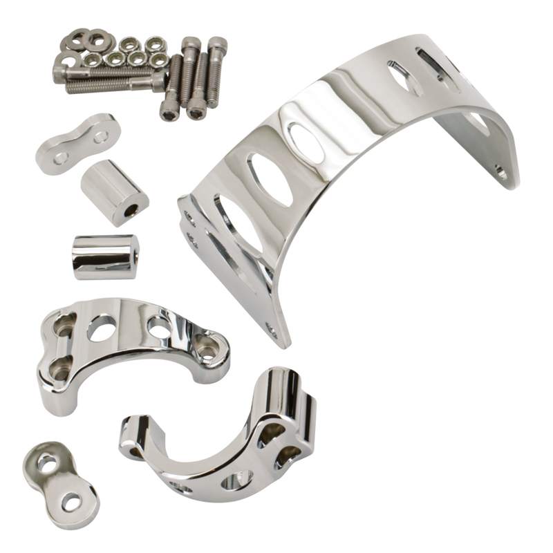 Zodiac Tomahawk Chrome forkbrace kit FXD06-