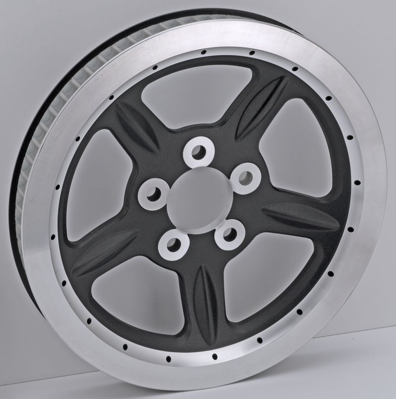 Zodiac rr pulley black XL04-06 68T 1.125"