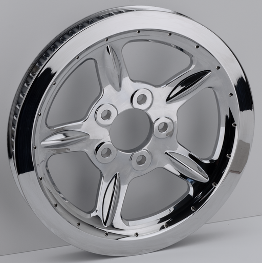 Zodiac rr pulley chrome XL07-22 68T 1"