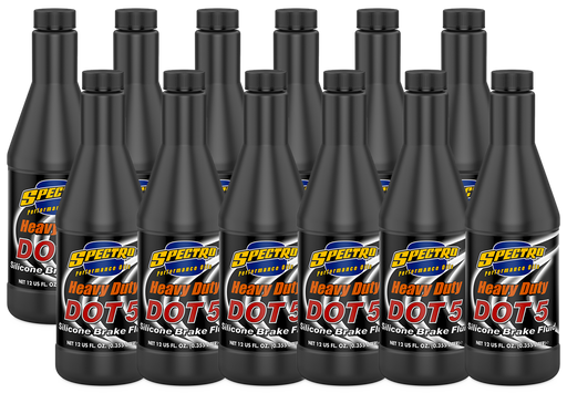 Spectro Oils of America 12x.355Ltr Spectro Heavy Duty DOT5 Sil. — Pack of 12