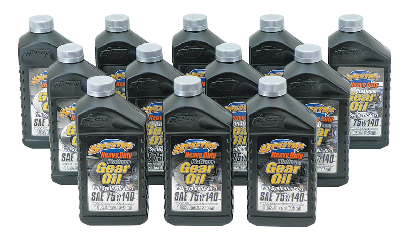 Spectro Oils of America 12x.946Ltr SPECTRO SynGearoil 75W140 — Pack of 12