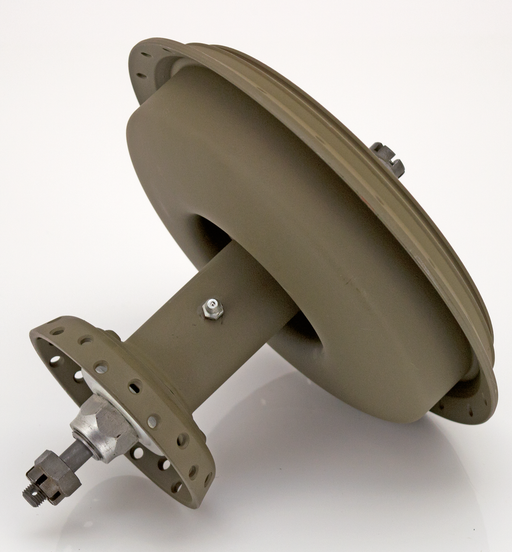 Samwel Supplies Front hub w/brake drum, WLA, green