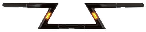 Zodiac Matt Blk Z-bar TBW 10"rise smoke LED