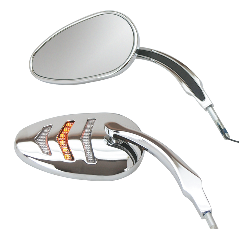 Zodiac Detonator Mirror set w/LED running-l