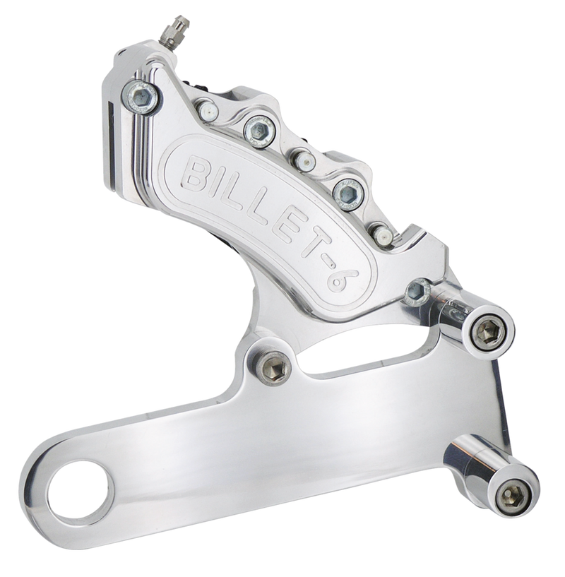 Harrison Billet Billet 6 caliper+bracket set FLH/T 84-99
