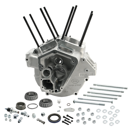 S&S Cycle S&S Crankcase assy Std. BT92-99 alu