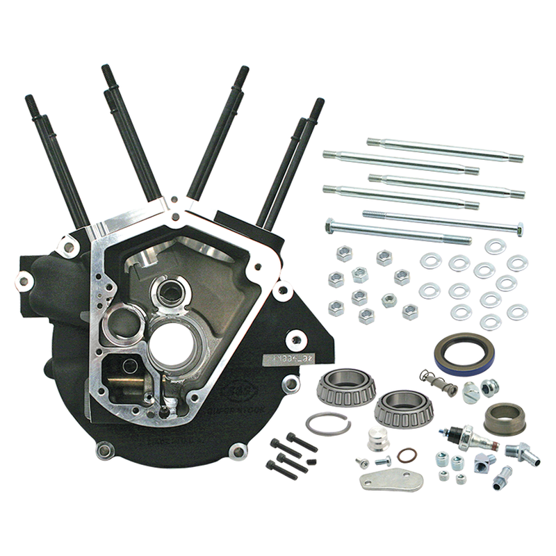 S&S Cycle S&S Crankcase assy black BT92-99