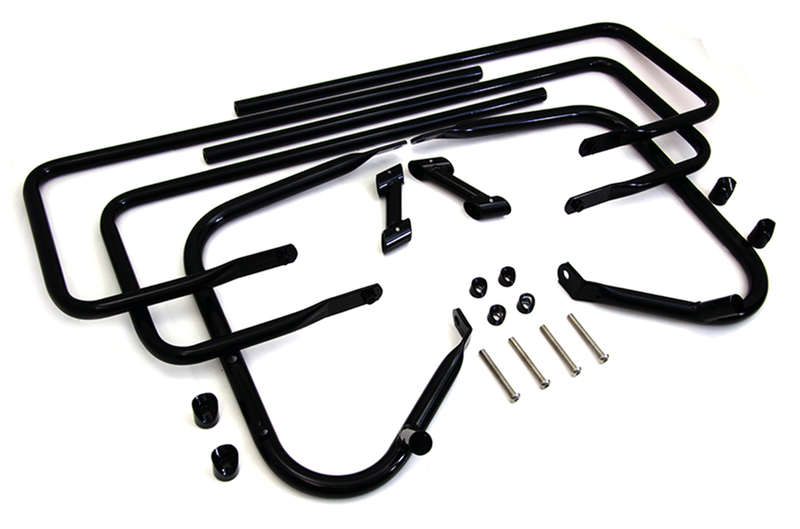 V-Twin Saddlebag Black Guard Kit FLH/T09-13